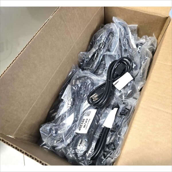 Pallet of Mixed Computer Cables - Power, USB, VGA, DVI, DisplayPort - New & Used