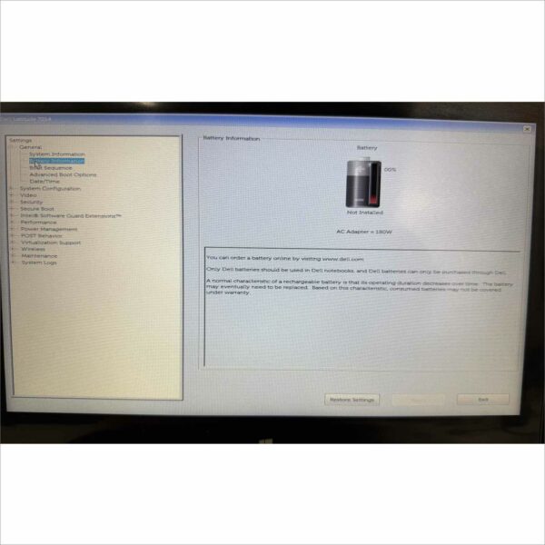 Dell Latitude 12 Rugged Extreme 7214 – i5 6th Gen 8GB – No Battery No Caddy