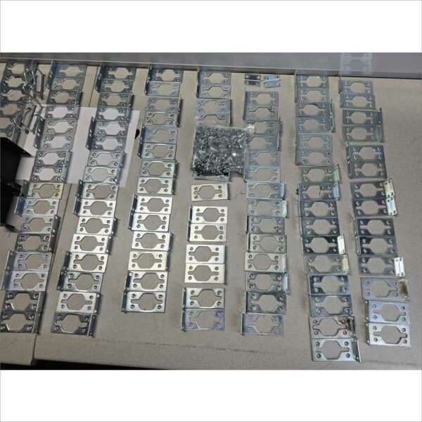 Lot of 140+ Mixed Network Switch & UPS Rack Mount Ears + Screws – Various Models – Bulk Hardware