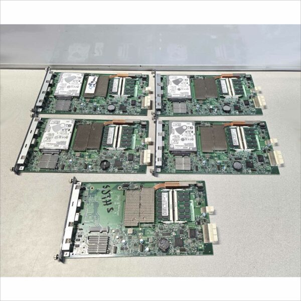 Lot of 6x Avaya S8300E/S4 Media Server Blades – 16GB/4GB RAM – 250GB/320GB HDD – Used