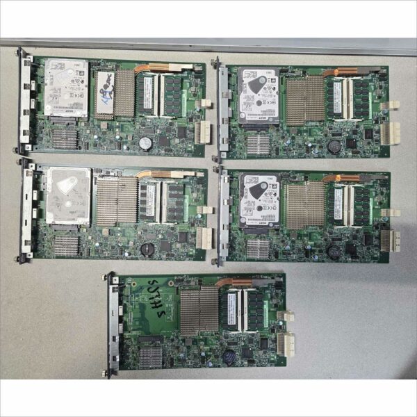 Lot of 6x Avaya S8300E/S4 Media Server Blades – 16GB/4GB RAM – 250GB/320GB HDD – Used