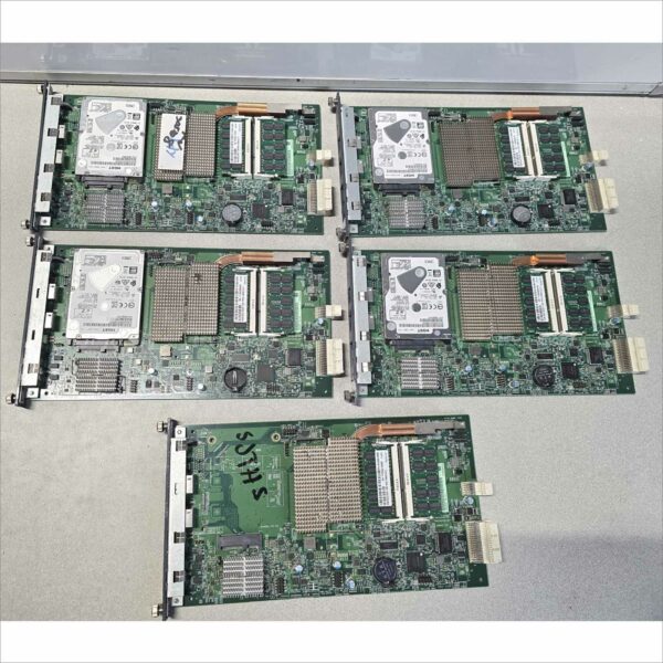 Lot of 6x Avaya S8300E/S4 Media Server Blades – 16GB/4GB RAM – 250GB/320GB HDD – Used