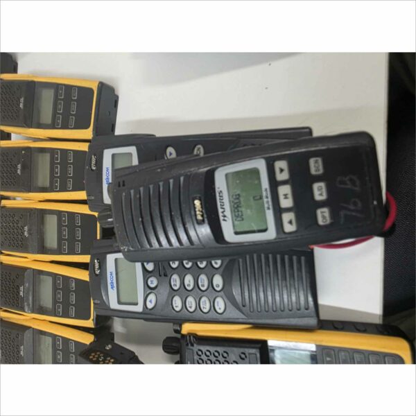 Lot of 60 Harris Radios – XG-75, P7300, P7100ip – Mixed Colors – Tested Working