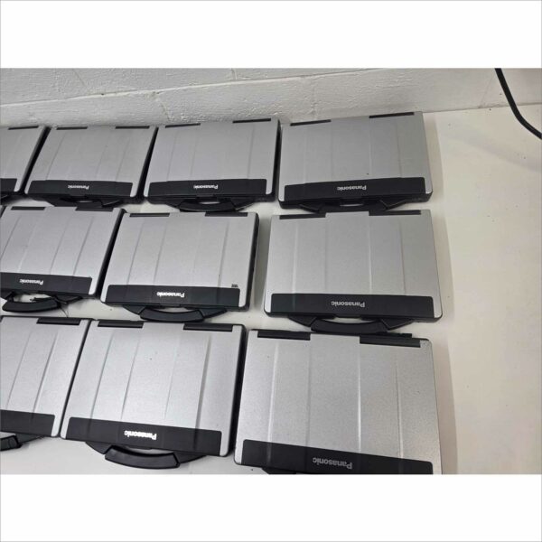 Lot of 20 Panasonic Toughbook Laptops CF-53 & FZ-Q2 Models – Tested BIOS – Batteries Included