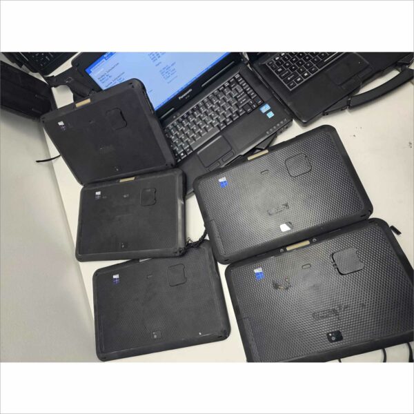 Lot of 20 Panasonic Toughbook Laptops CF-53 & FZ-Q2 Models – Tested BIOS – Batteries Included