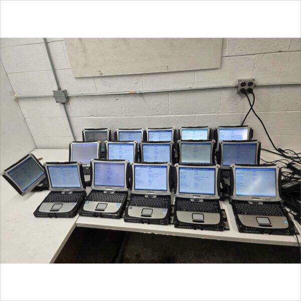 Lot of 25 Panasonic 9x CF-20 & 16x CF-19 Tested And Working Read Description