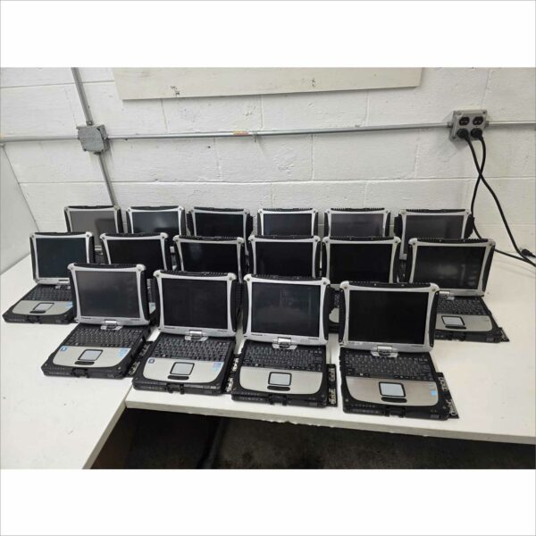 Lot of 25 Panasonic 9x CF-20 & 16x CF-19 Tested And Working Read Description