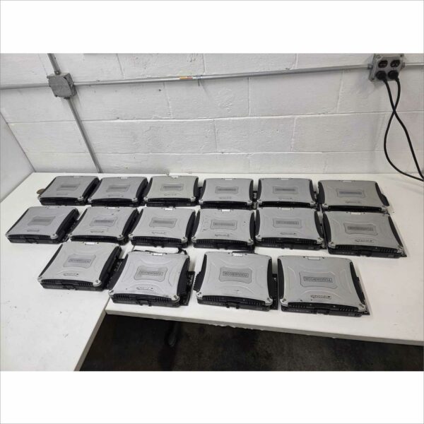 Lot of 25 Panasonic 9x CF-20 & 16x CF-19 Tested And Working Read Description
