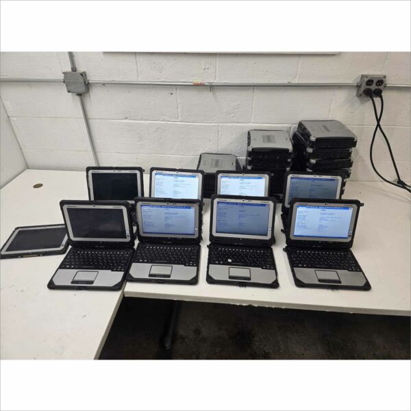 Lot of 25 Panasonic 9x CF-20 & 16x CF-19 Tested And Working Read Description