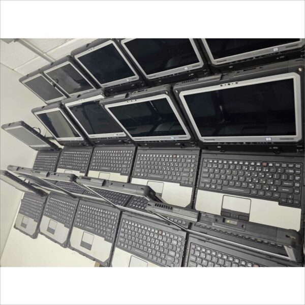 Lot of 21 Panasonic Toughbook CF-33 Detachable Rugged Laptops