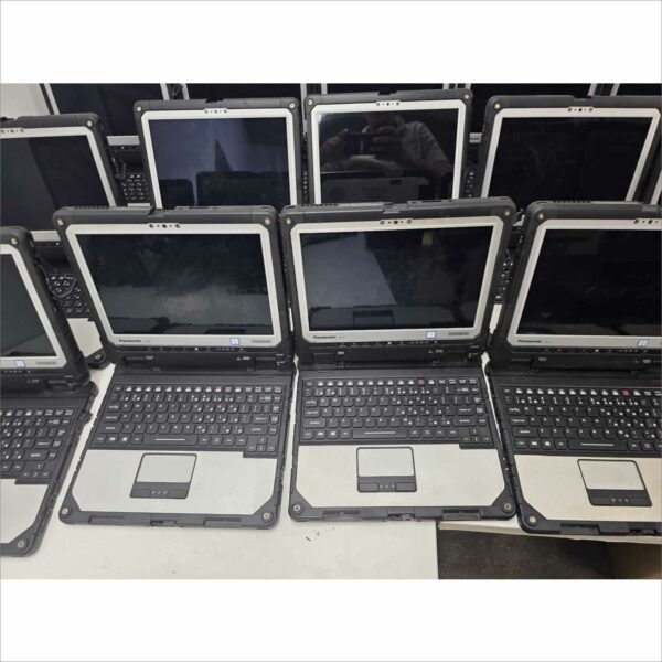 Lot of 21 Panasonic Toughbook CF-33 Detachable Rugged Laptops