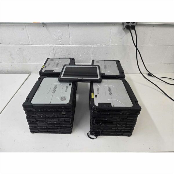 Lot of 21 Panasonic Toughbook CF-33 Detachable Rugged Laptops