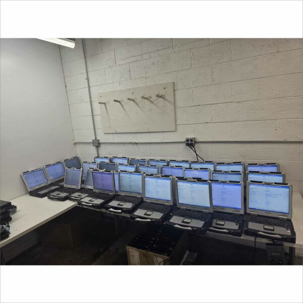 Lot of 31 Panasonic Toughbook CF-31 Laptops Intel Core i7 | 16GB RAM | BIOS Access | No HDD/Caddy | No PSU