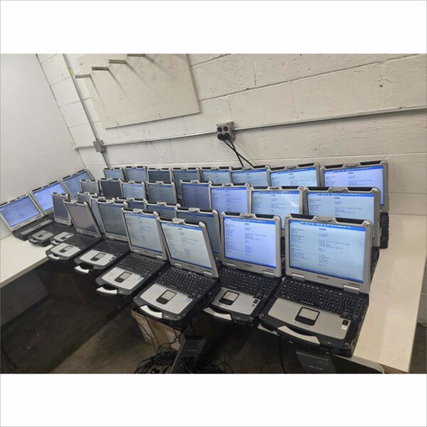 Lot of 31 Panasonic Toughbook CF-31 Laptops Intel Core i7 | 16GB RAM | BIOS Access | No HDD/Caddy | No PSU