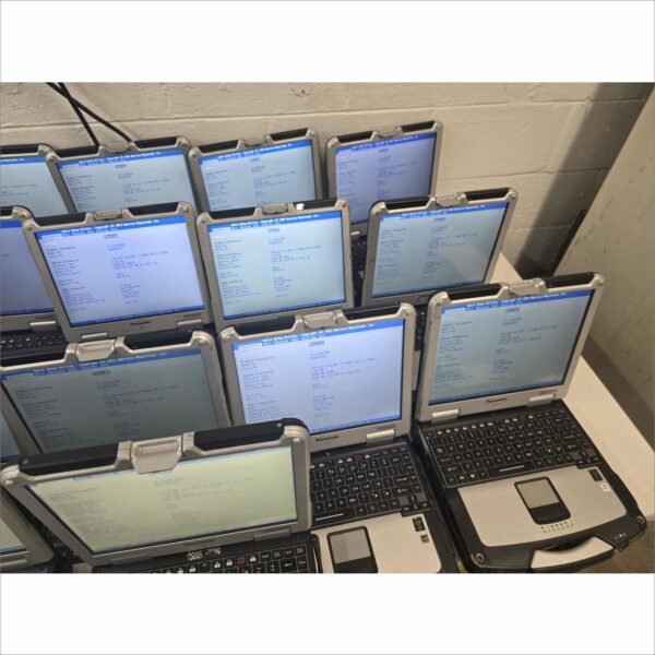 Lot of 31 Panasonic Toughbook CF-31 Laptops Intel Core i7 | 16GB RAM | BIOS Access | No HDD/Caddy | No PSU