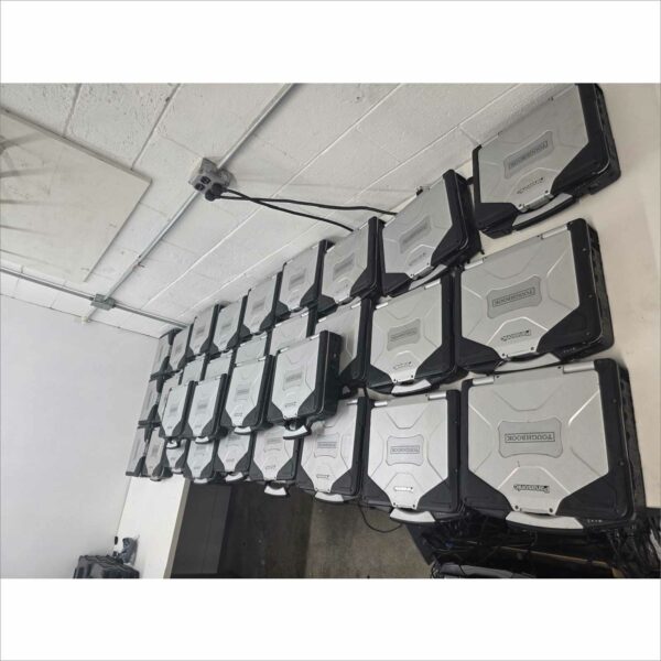 Lot of 31 Panasonic Toughbook CF-31 Laptops Intel Core i7 | 16GB RAM | BIOS Access | No HDD/Caddy | No PSU