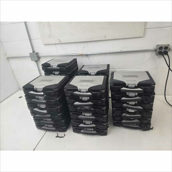 Lot of 31 Panasonic Toughbook CF-31 Laptops Intel Core i7 | 16GB RAM | BIOS Access | No HDD/Caddy | No PSU
