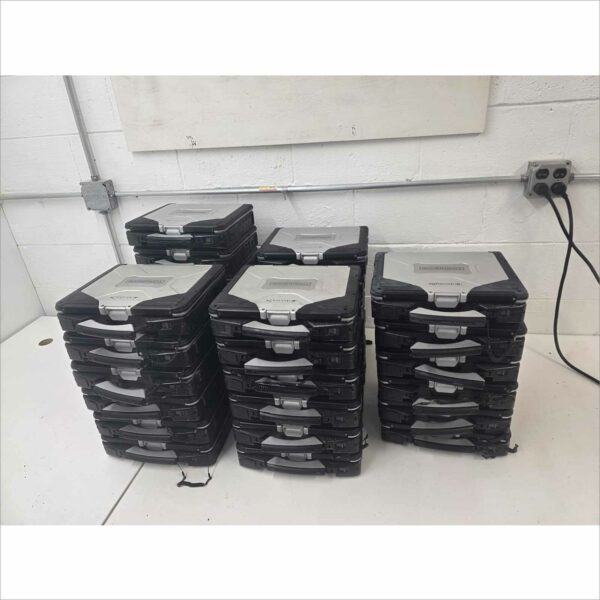 Lot of 31 Panasonic Toughbook CF-31 Laptops Intel Core i7 | 16GB RAM | BIOS Access | No HDD/Caddy | No PSU