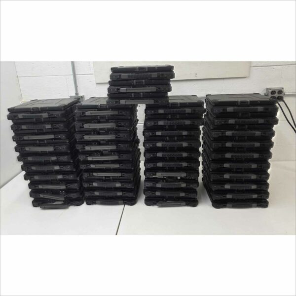 Lot of 50 GETAC B300G7 Rugged Laptops | i7 8th Gen | 8GB RAM | Battery + DVD + Caddy | NO HDD