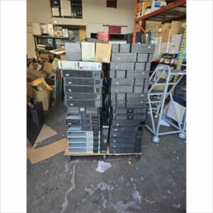 Lot of ~100 Mixed UPS Units – APC, CyberPower, Tripp Lite, Orion, Powerware – Tested & Working (No Batteries)