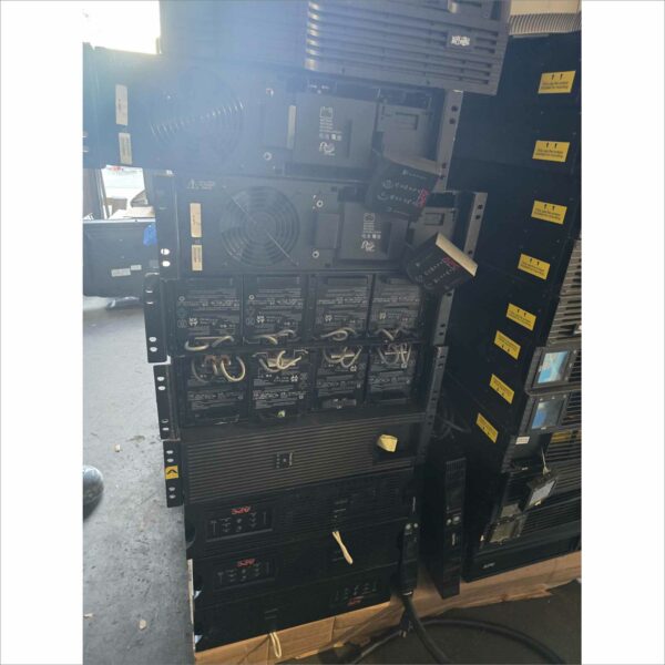 Lot of ~100 Mixed UPS Units – APC, CyberPower, Tripp Lite, Orion, Powerware – Tested & Working (No Batteries)