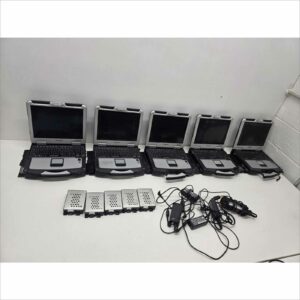 lot 5x Panasonic Toughbook CF-31 – i7 5th Gen | 16GB RAM | 256GB SSD | Rugged Laptop