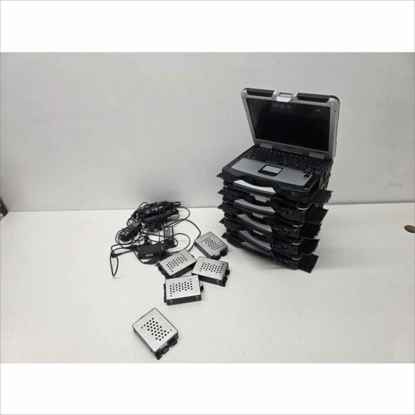 lot 5x Panasonic Toughbook CF-31 – i7 5th Gen | 16GB RAM | 256GB SSD | Rugged Laptop