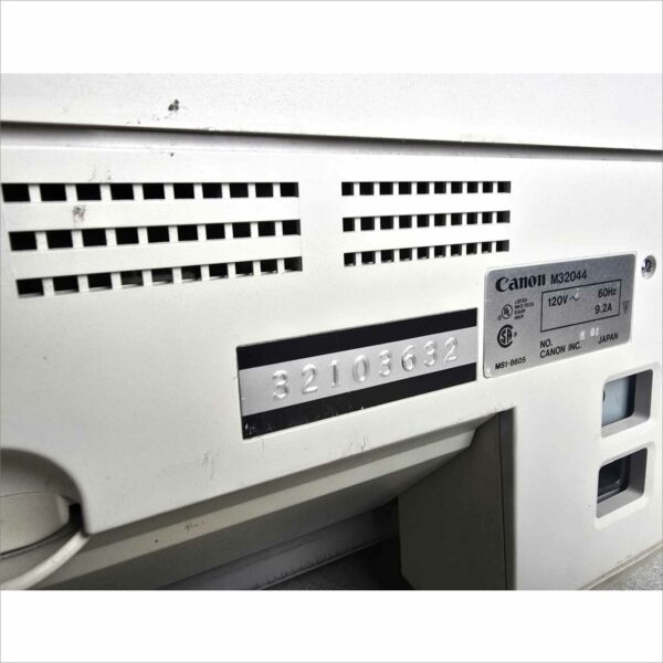 Canon M32044 Microprinter 60 Microfiche Microfilm Reader