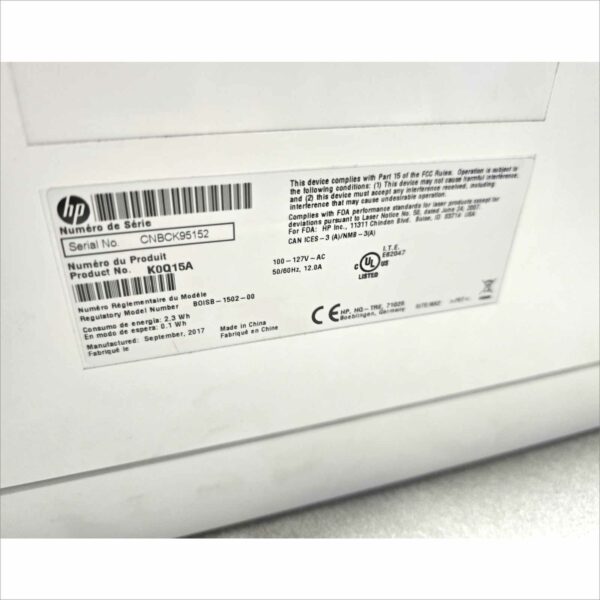 Hp Laserjet Enterprise M607Dn Duplex Monochrome Laser Printer - Ethernet K0Q15A
