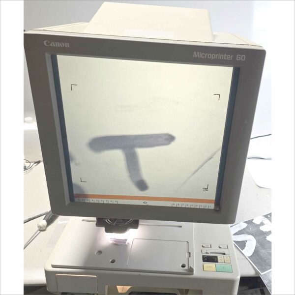 Canon M32044 Microprinter 60 Microfiche Microfilm Reader