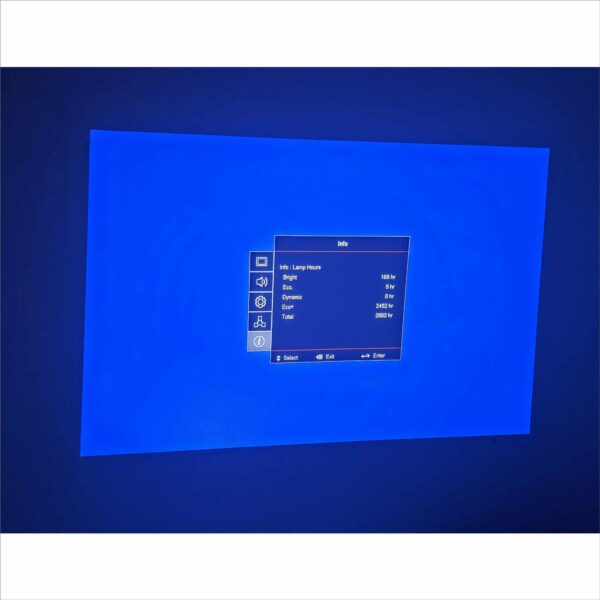 Optoma Dawsuu / DAWSSU Projector – 2663 Lamp Hours