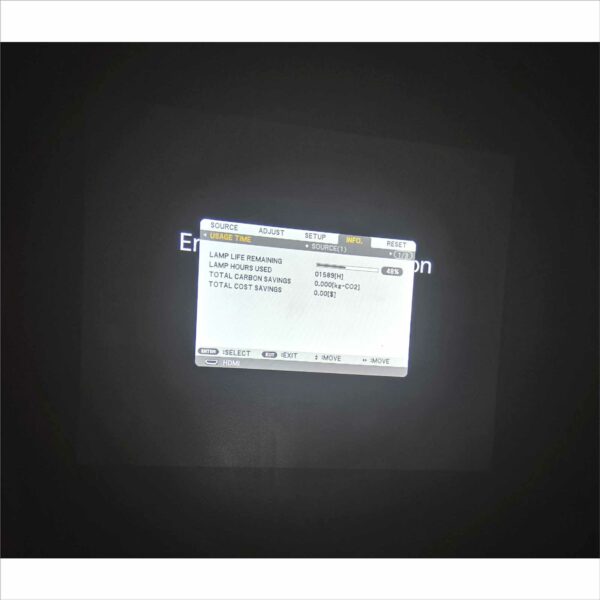NEC NP-V311X XGA 3100 Lumens DLP Projector – 1589 Lamp Hours
