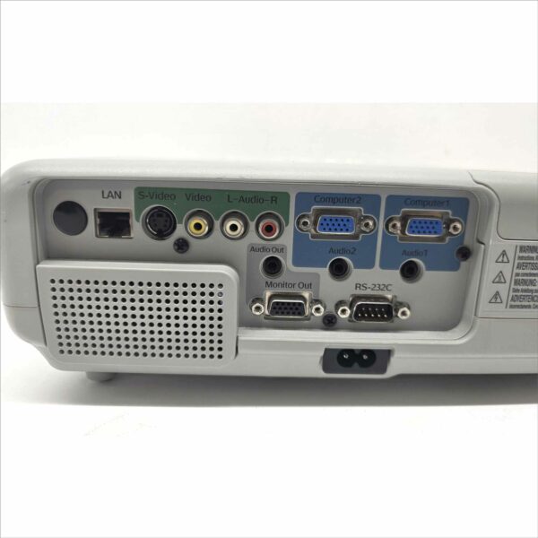 Epson EMP-83 XGA 2200 Lumens 3LCD Projector with Epson Presentation Remote Control Kit – 1656 Lamp Hours