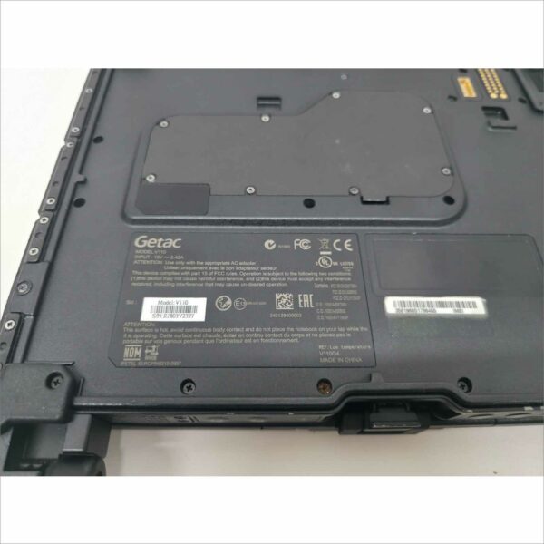 Getac V110G4 Rugged Laptop i7-7500U @ 2.7GHz 8GB RAM 128GB M.2 SSD Win11 HD Touchscreen Fingerprint