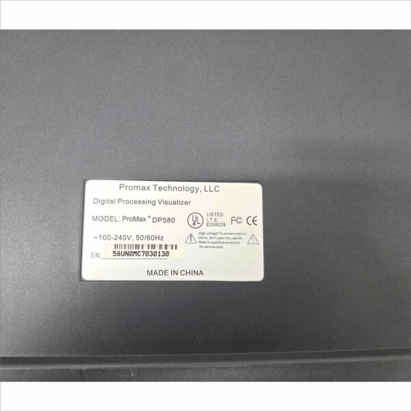 Promax DP580 Digital Processing Visualizer with Remote Control