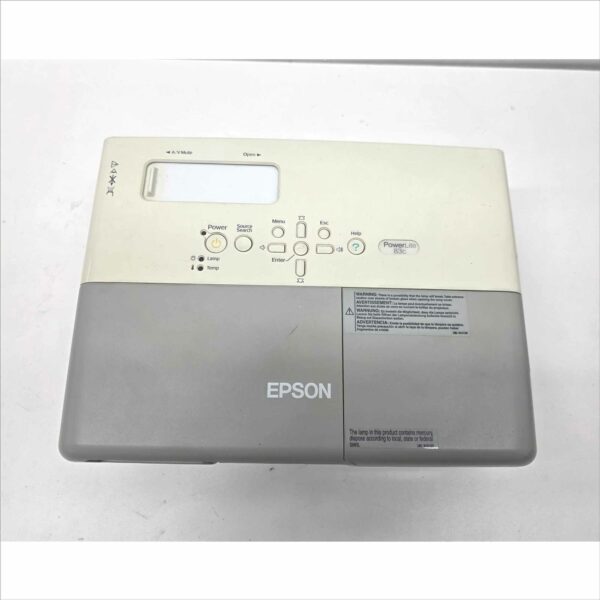 Epson EMP-83 XGA 2200 Lumens 3LCD Projector with Epson Presentation Remote Control Kit – 1656 Lamp Hours