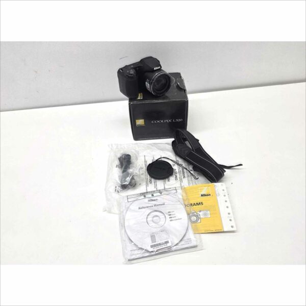 Nikon Coolpix L320 Digital Camera 26x Optical Zoom 16.1MP - Work Great