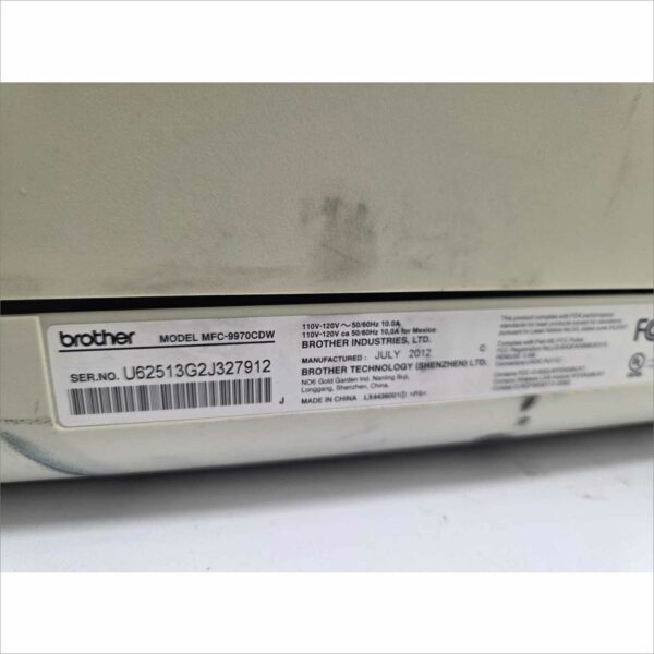 Lot of 3x Brother Printers – HL-3170CDW / MFC-9125CN / MFC-9970CDW – For Parts/Repair