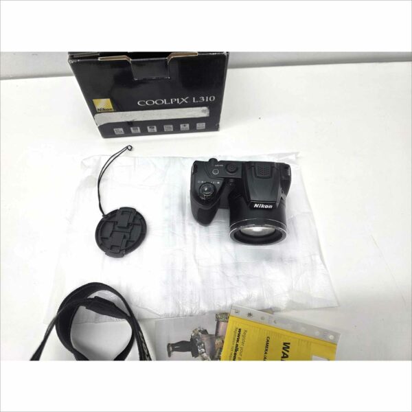 Nikon Coolpix L310 Digital Camera 21x Optical Zoom 14.1MP - Work Great