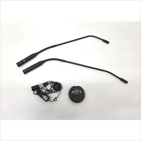 lot Audio-Technica U857QL Cardioid Condenser Quick-Mount Gooseneck Mic & AT841UG / TIE-Cup