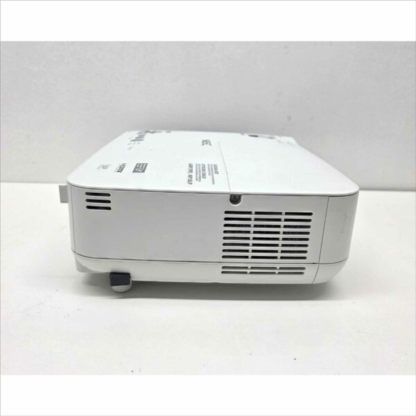 This NEC NP-V311X XGA 3100 Lumens DLP Projector – 2450 Lamp Hours is guaranteed to be in good working and physical condition with normal cosmetic wear from prior use. It was tested with the following notes from our testing technician: It powered on with no issues. Total Lamp Hours: 2450 hours. The projected image was clean and sharp as pictured. Features & Specs: Projection Technology: DLP Native Resolution: XGA (1024 × 768) Brightness: 3100 lumens Contrast Ratio: 3000:1 Aspect Ratio: 4:3 Dimensions (W × H × D): 13.6″ × 4.0″ × 10.1″ Weight: 6.4 lbs Serial Number: 4900098EA Includes: 1x NEC NP-V311X XGA 3100 Lumens DLP Projector – 2450 Lamp Hours Does Not Include: Any accessories not listed or pictured above Shipping Data: Unit dimensions (W × H × D): 13.6″ × 4.0″ × 10.1″ Unit weight: 6.4 lbs Shipping dimensions (W × H × D): 19.6″ × 10.0″ × 16.1″ Estimated shipping weight: 7 lbs