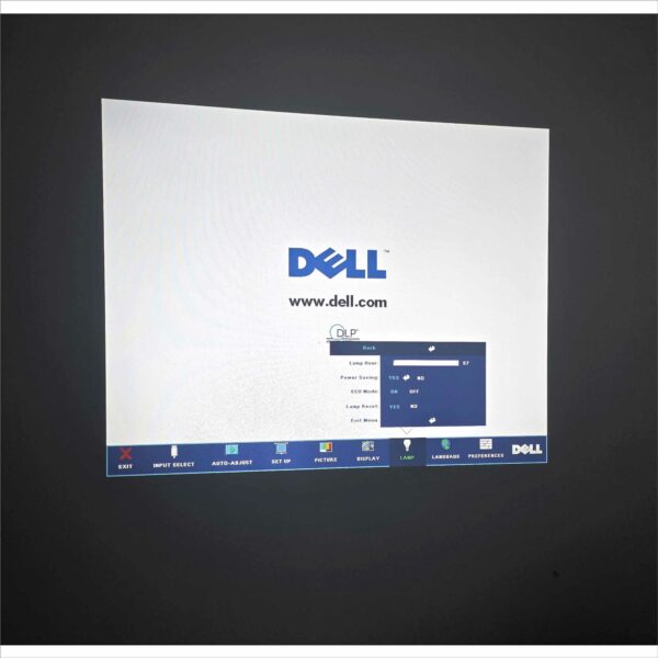 Dell 2400MP XGA 3000 Lumens DLP Projector with Carrying Bag – 57 Lamp Hours