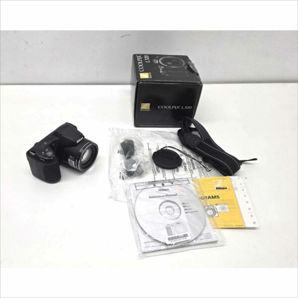 Nikon Coolpix L320 Digital Camera 26x Optical Zoom 16.1MP - Work Great
