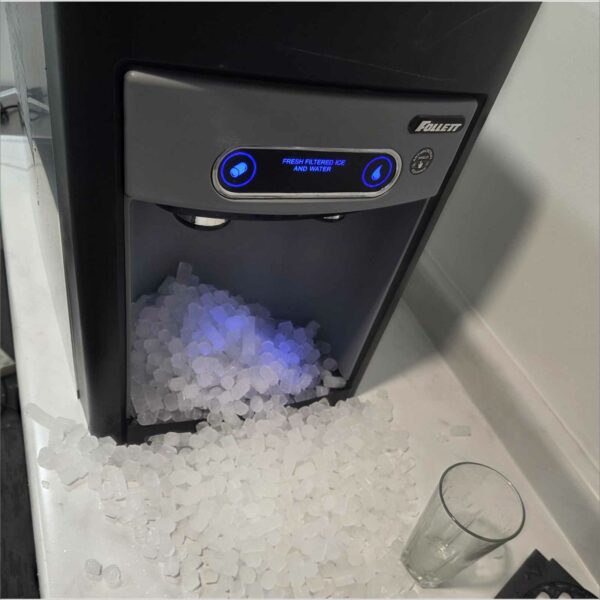 Follett 15CI100A Ice and Water Dispenser 115V 4.5A R134A – 2022 – Tested Working (Missing Drip Tray Assembly)