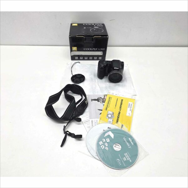 Nikon Coolpix L310 Digital Camera 21x Optical Zoom 14.1MP - Work Great