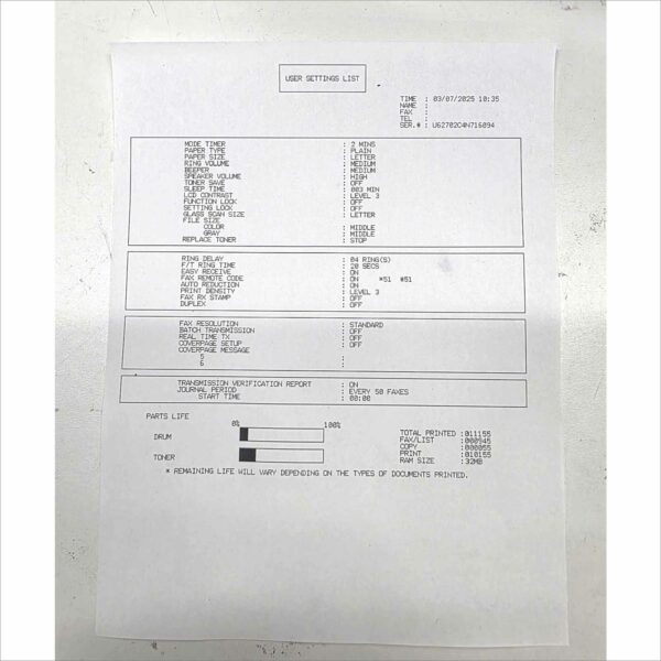 Brother MFC-7860DW Wireless Duplex Scanner Fax Copier Workgroup Printer