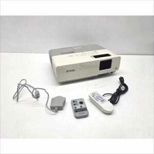 Epson EMP-83 XGA 2200 Lumens 3LCD Projector with Epson Presentation Remote Control Kit – 1656 Lamp Hours