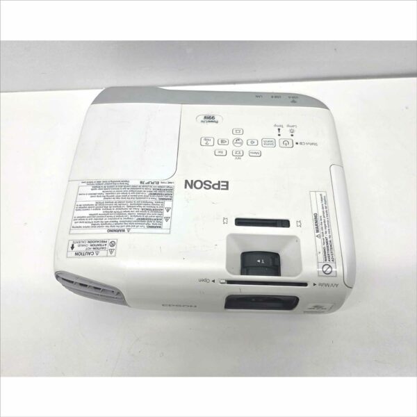 Epson PowerLite 99W H578A WXGA 3000 Lumens 3LCD Projector – 959 Lamp Hours