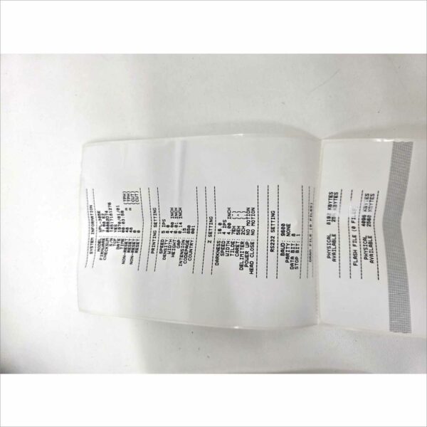 WASP WPL305E Thermal Transfer POS Barcode Printer USB Serial Parallel - Clean