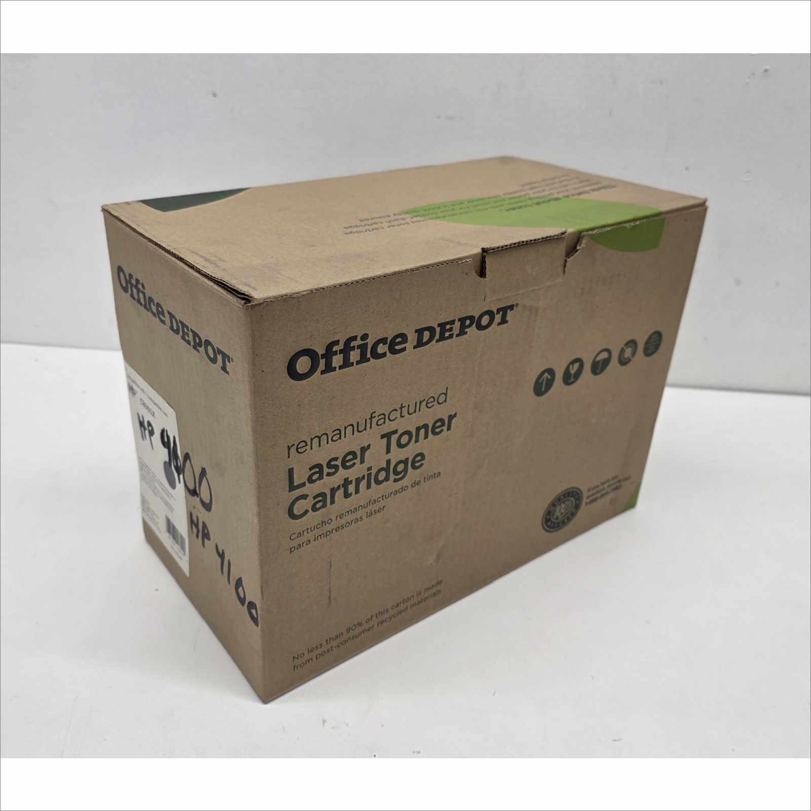 New Office Depot Compatible HP 61X (C8061X) Black Toner Cartridge for HP LaserJet 4100 / 4101 Series – Sealed Retail Packaging